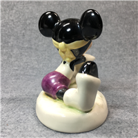 Disney MINNIE MOUSE STRETCHING Figurine (Walt Disney Productions, Goebel 17 225 08, TMK)