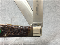 1970s CAMILLUS USA #10 American Wildlife PRONGHORN ANTELOPE Large Trapper Knife