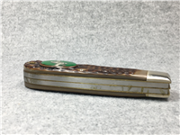 1970s CAMILLUS USA #10 American Wildlife PRONGHORN ANTELOPE Large Trapper Knife