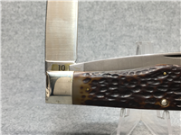 1970s CAMILLUS USA #10 American Wildlife BUGLING ELK Large Trapper Knife