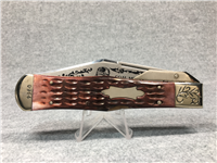 COAL MINERS UNITED WE WIN Star 3340-C Limited Edition Jigged Bone Cheetah Lockback Knife