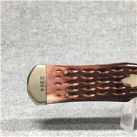COAL MINERS UNITED WE WIN Star 3340-C Limited Edition Jigged Bone Cheetah Lockback Knife