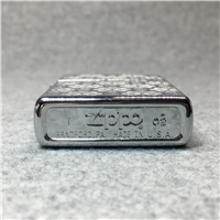 WINTER SNOWFLAKES Laser Engraved Polished Chrome Lighter (Zippo, 2002)