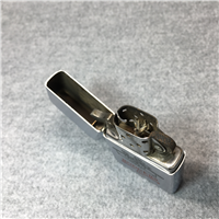 Vintage RODGERS MICRO GRINDING INC. Brushed Chrome Advertising Lighter (Zippo, 1979)