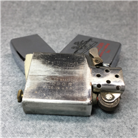 Vintage RODGERS MICRO GRINDING INC. Brushed Chrome Advertising Lighter (Zippo, 1979)