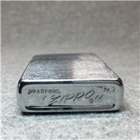 Vintage RODGERS MICRO GRINDING INC. Brushed Chrome Advertising Lighter (Zippo, 1979)