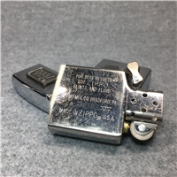 ZIPPO CAR Emblem Brushed Chrome Lighter (Zippo, 1998)