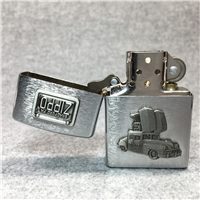 ZIPPO CAR Emblem Brushed Chrome Lighter (Zippo, 1998)