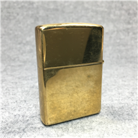 OLIVE IN MARTINI DRINK Emblem Polished Brass Lighter (Zippo, 2000)