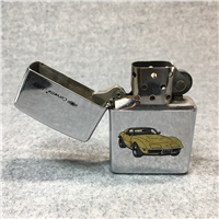 1969 YELLOW CHEVY CORVETTE Street Chrome Lighter (Zippo, 1992)