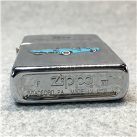 1956 BLUE FORD THUNDERBIRD Polished Chrome Lighter (Zippo, 1991)