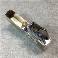 RONSON WIND II Habana Cuban Cigar Hecho a Mano Pinup Polished Chrome Lighter