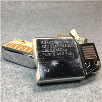 RONSON WIND II Habana Cuban Cigar Hecho a Mano Pinup Polished Chrome Lighter