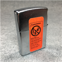 ZIPPO FLAME THE MAIN SERIES Limited Edition Street Chrome Lighter (Zippo, 2003) SEALED