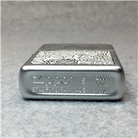 ANTONI GAUDI COLLECTION Barcelona Satin Chrome Lighter (Zippo, 2000) SEALED