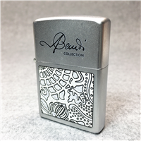 ANTONI GAUDI COLLECTION Barcelona Satin Chrome Lighter (Zippo, 2000) SEALED