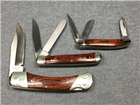REMINGTON Sportsman Series 3-Piece Knife Set in Collectors Tin