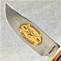 REMINGTON RH-33C Limited Edition 175th Anniversary Hunting Knife w/ Wall Plaque