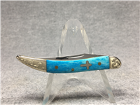 2011 Case 610096 SS Smooth Caribbean Blue Limited Edition Toothpick