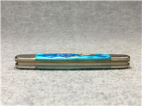 2008 Case 06263 SS Caribbean Blue Eisenhower Pen Knife