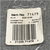 2009 Case 6225 1/2 SS Christmas Red & Green Coke Bottle