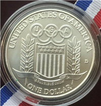 1992-D XXV Olympic Uncirculated Silver Dollar