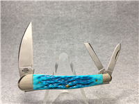 2004 Case 6355 WH SS Caribbean Blue Seahorse Whittler