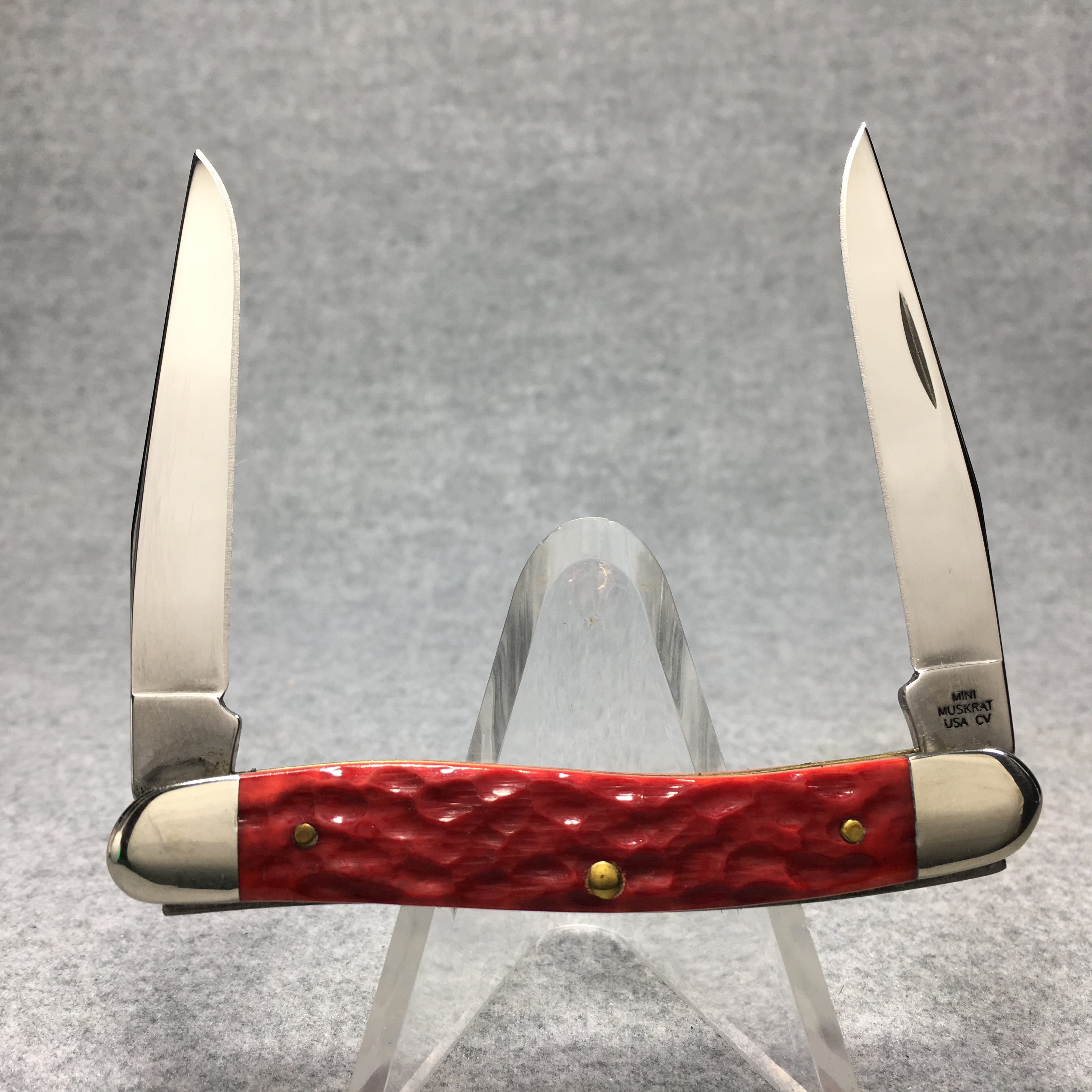 How much is 2008 CASE XX Red Jigged Bone Chrome Vanadium MiniMuskrat