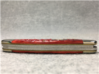 2008 CASE XX Red Jigged Bone Chrome Vanadium Mini-Muskrat