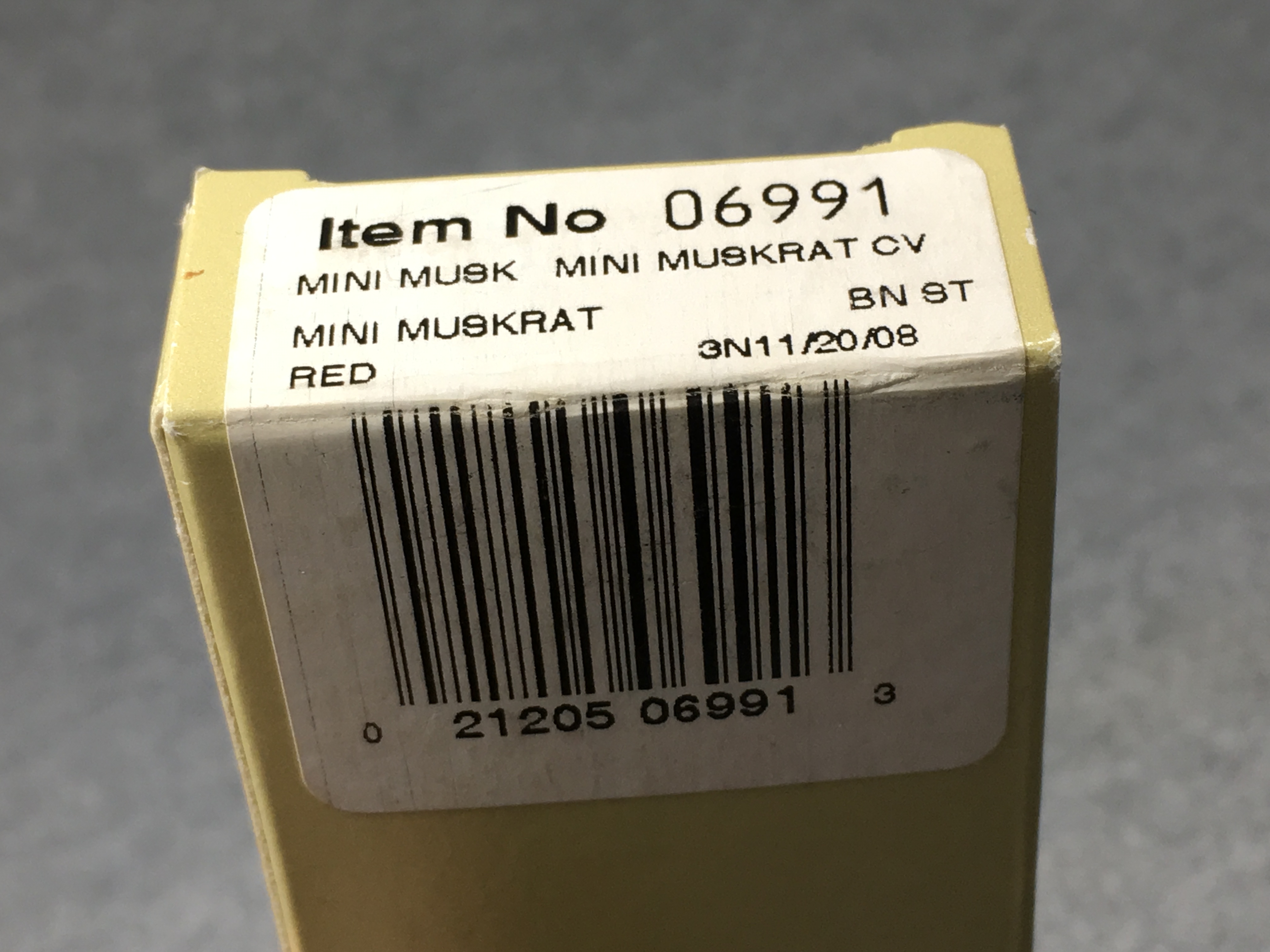 How much is 2008 CASE XX Red Jigged Bone Chrome Vanadium MiniMuskrat