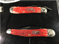 2004 Case Dark Red Limited Edition 9-Knife Mint Set