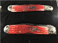 2004 Case Dark Red Limited Edition 9-Knife Mint Set