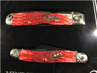 2004 Case Dark Red Limited Edition 9-Knife Mint Set
