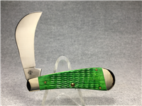 2011 Case 61011 SS Bright Green Christmas Hawkbill Pruner