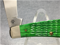 2011 Case 61011 SS Bright Green Christmas Hawkbill Pruner