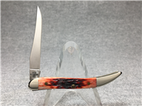 2003 CASE BROTHERS 610096 SS Limited Ed Red Jig Bone Tiny Texas Toothpick Knife