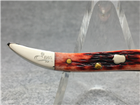 2003 CASE BROTHERS 610096 SS Limited Ed Red Jig Bone Tiny Texas Toothpick Knife