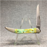 2008 Case 610096 SS Bright green with yellow etch John Deere Toothpick