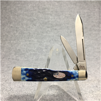 2003 Case 6215 SS Blue Patriotic Stars & Stripes Gunstock