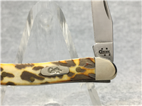 2006 Case 610096 SS Leopard Laser etch Smooth Toothpick