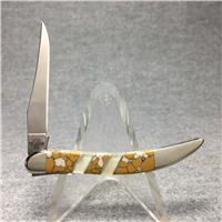 2007 Case EX10096 SS Exotic Snow Leopard & Mother of Pearl Toothpick