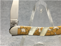 2007 Case EX10096 SS Exotic Snow Leopard & Mother of Pearl Toothpick