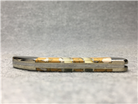 2007 Case EX10096 SS Exotic Snow Leopard & Mother of Pearl Toothpick