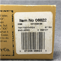 2007 Case EX10096 SS Exotic Snow Leopard & Mother of Pearl Toothpick