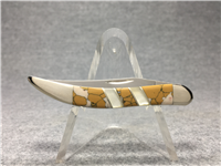 2007 Case EX10096 SS Exotic Snow Leopard & Mother of Pearl Toothpick