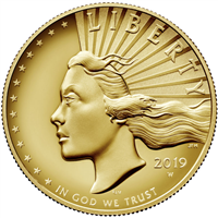 2019 W $100 American Liberty High Relief Gold Coin