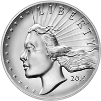 2019 American Liberty High Relief Silver Medal
