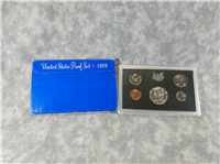 1969 Proof Set (blue box 5 coins)