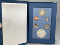 1987 Prestige Silver Proof Set (6 coins)