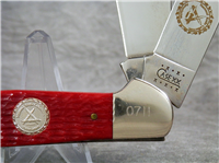 1999 Case 62100 SS Red National Knife Collectors Transition Saddlehorn